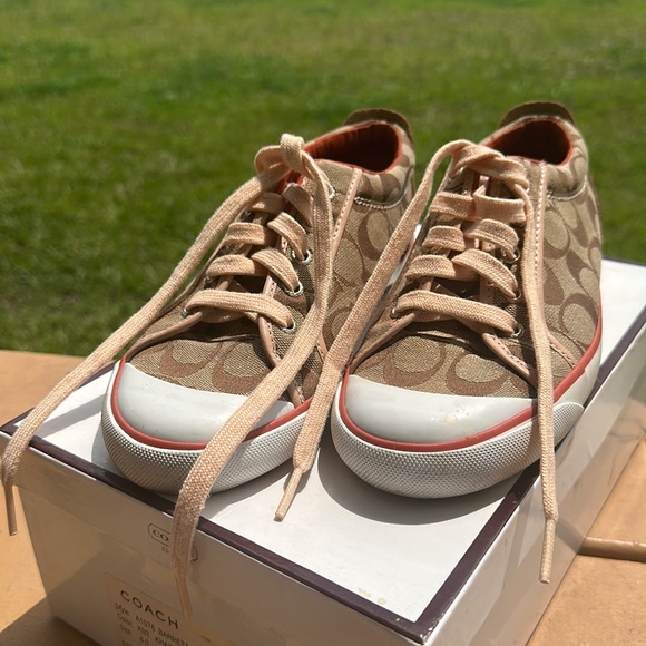 Coach Barrett Sneakers WITH BOX! - Picture 1 of 7